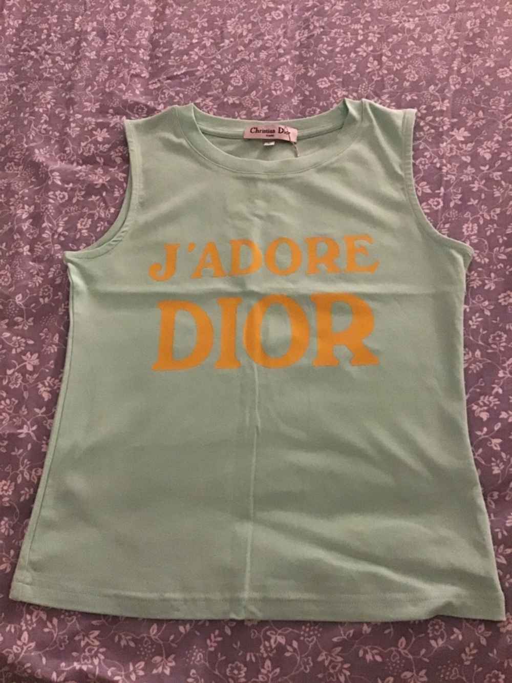 Authentic J'Adore Dior world champion Galliano blouse